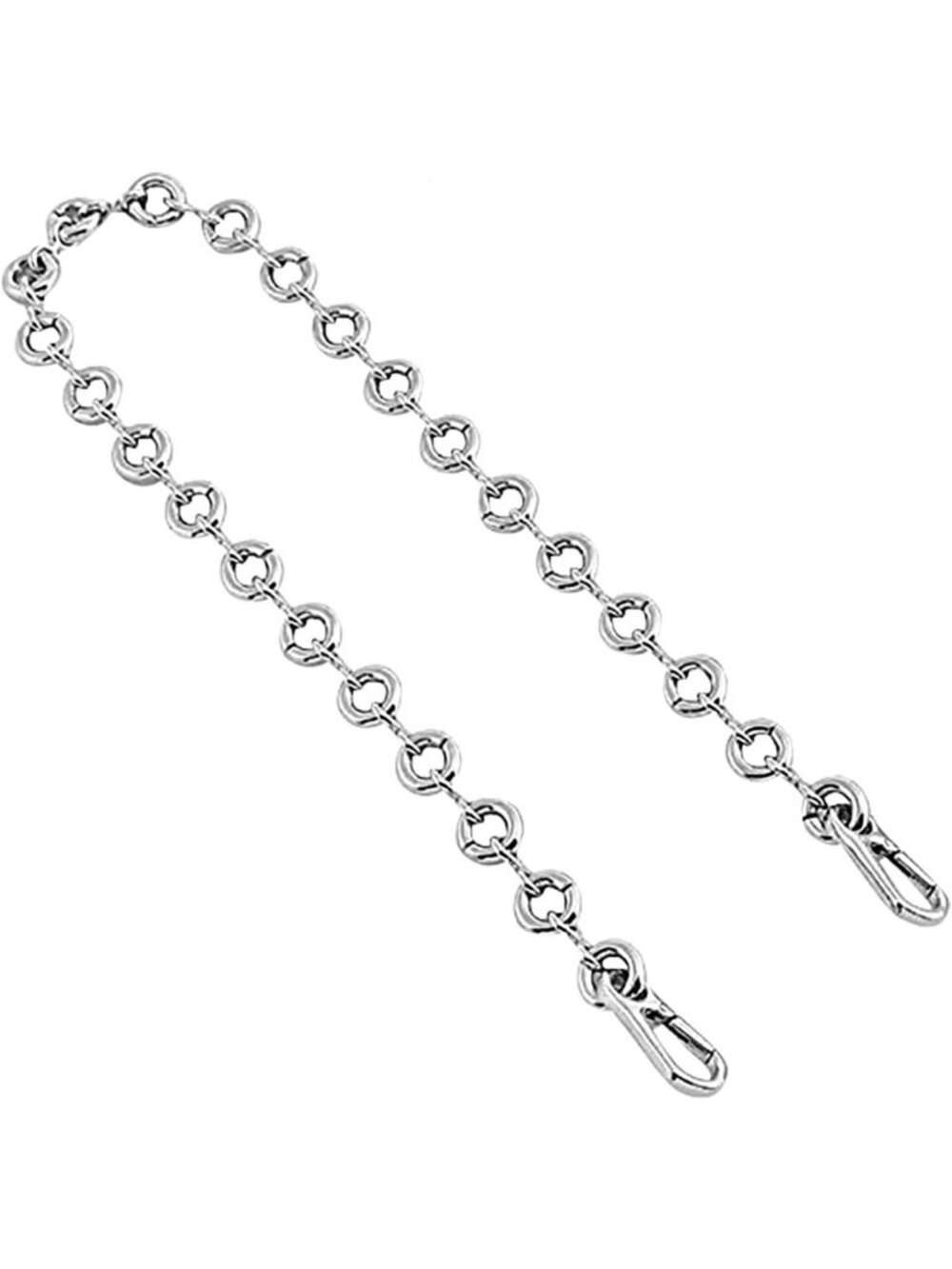 Handmade 45" Silver Chain Strap Replacement for Handbag & Purse Accessories